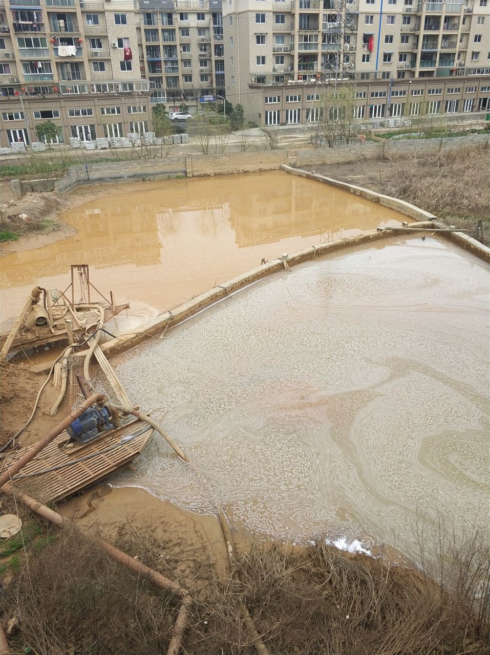 耀州沉淀池淤泥清理-厂区废水池淤泥清淤