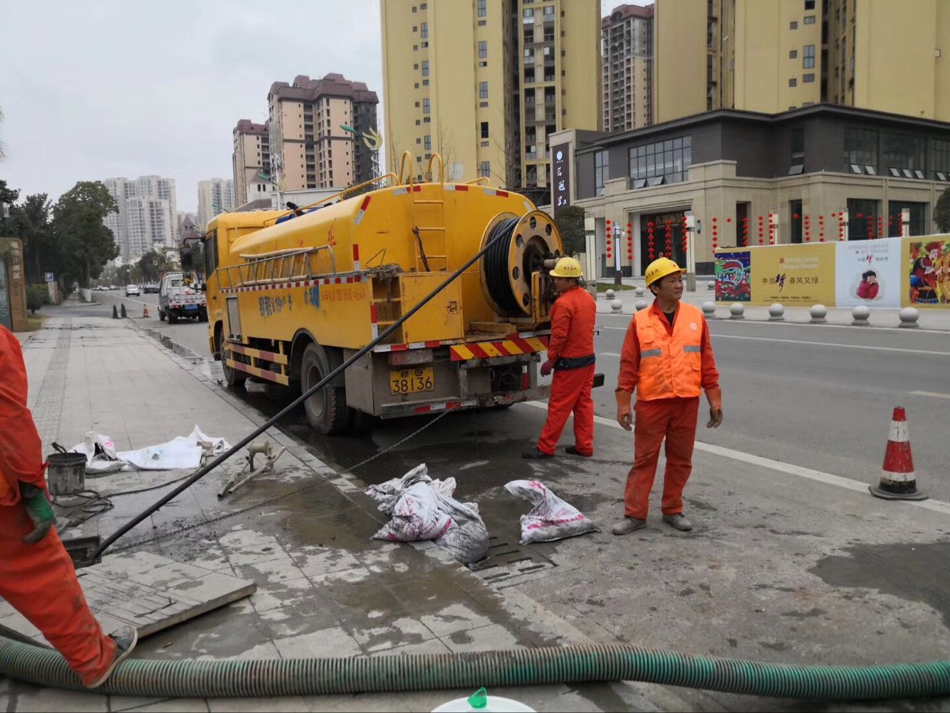 耀州排污管道清淤-管道清洗